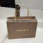 china factory custom high end fancy paper gift bag with different handle types