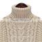 Fashion European and American winter high-end long pullover sweater dress for women