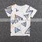 2017 latest design casual pattern 3d printing boys shirt for 8years old kids