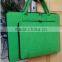 Laptop lock wool felt leather computer bags