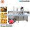 Continuous Belt Pork Skin Frying Machine|Broad Beans Fryer