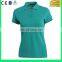 Women Green Custom Plain Cheap Promotional Polo Shirt --6 Years  Experience