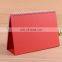 Customized folding stand up desk table calendar for gift, paper calendar with coil