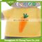 plush material t shirt dressed grey rabbit stuffed toy with embroidery carrot