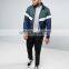 Clothing manufactuers OEM custom brand clothing men plain full zip polyester sports jacket