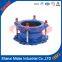Ductile iron Universal wide range flange adaptor for PE pipes