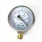 Spiral tube gauge pressure gauge bottom mounting types copper alloy movement