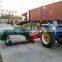 Tractor side mower attached to the rear suspension of the tractor and use the PTO