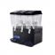9L/10L cold & hot dispenser/4 tank fruit juice dispenser /juice cooling machine