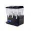 9L/10L cold & hot dispenser/4 tank fruit juice dispenser /juice cooling machine