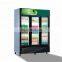 Commercial Vertical Upright Display Glass Door Fridge For Beer