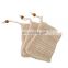eco friendly natural Sisal Soap Bag with drawstring for shower bath