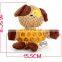 China supplier cheap price squeaky dog toys small animals shaped chew training toy for dogs
