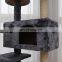Custom Brand FBA Service Wholesale Cat Climbing Tree Tower Condo Solid Wood Cat Scratch Post