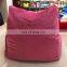Cute pink dog sofa chair short plush and polyester oxford material pet sofa