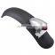 Cafe racer Motorcycle Metal Rear Fender Mudguard with Chrome Tail Brake Light for Harley BOB Bobber