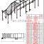 Gym equipment BWR012 More units combo rig fitness