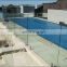 13mm Safety flat glass fencing clear tempered glass swimming pool fence