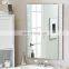 High quality polished rectangle shape bath mirror price for bathroom basin