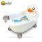 B.Duck unique plastic pvc bathtub soap dish for bathroom