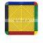 Modular Interlocking Cushion Mat Floor Tile Mats Drain Pool Patio Balcony Yard Pet Area Washer Pad boarder and corner