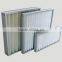 central air conditioning pleated furnace synthetic filter media panel ahu filter