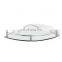 Bathroom Wall Mounting Glass Shelf Fan-shape Design Bathroom Toilet Corner Glass Shelf