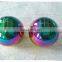 Rainbow colors thread shift knobs