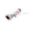 auto exhaust system for honda fit jazz middle & tail exhaust catback with quad double tip