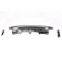 PU Auto Rear Bumper Lip Diffuser Spoiler With Dual Exhaust for Audi S4 Look A4