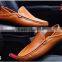 men round toe comfortable breathable flexible casual driver dress shoes