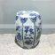 New style Chinese antique hand painted blue and white ceramic porcelain stool for decoration