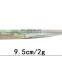 in stock Soft Fishing  Bait 7cm Swimbait Lure Artificial Silicone Single TaiL Fishing lure