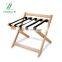 folding hotel room luggage racks with straps