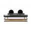 Bamboo Spice Rack Organizer Rack Bathroom Corner Metal Rack Shelf