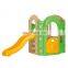 Indoor plastic toy backyard play structures OL-HT042