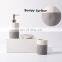 Hot sale grey ceramic 3pc bathroom accessory set