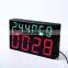 Large screen 4 inch LED display counter speed meter speed line meter temperature control JDMS can be customized