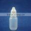 PE screw cap 10ml ldpe plastic eye dropper bottle