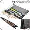 Good Quantity Genuine Leather Ultrathin Men Small Credit Card Holder Short RFID Wallet for Man