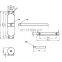 High quality modern  painted Zinc Alloy door cabinet furniture hinge