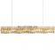 Contemporary Vintage Long Living Room Staircase Big Ceiling Large Luxury Crystal Pendant Lighting