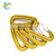 Unitone warehouse 18KN Super D Type With Wire Gate Use For Hammock or Wild Sports Aluminum Caribiner