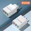 2022 New Product 3 USB mobile phone fast charger plug 5V3A power adapter for iPhone for HUAWEI