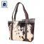 Bulk Quantity Supplier of Trendy Design Cotton Lining Material Wholesale Women Genuine Leather Handbag