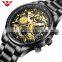 Free shipping NIBOSI New Hollow Fashion Large Dial Men's Watch Multifunction Calendar Sports Watch Waterproof Quartz Watch