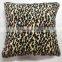 leopard faux fur luxury decorative pillows