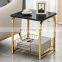 Cheap sofa side table modern for living room coffee tables bedside table