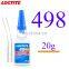 20g Loctiter 495 496 498 Glue Strong Universal Instant Bonding Plastic Rubber Transparent Repair Super Fast Drying Adhesive