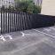 Outdoor Customized Invisible Fencing Safe Zones Driveway Prevent Violent Collision Automatic Retractable Gate